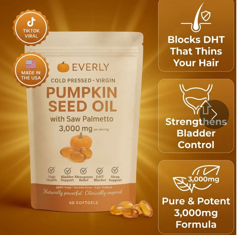 Pumpkin Seed Oil Softgels