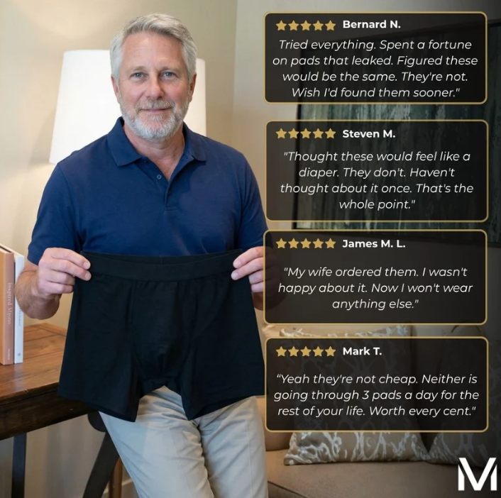 Absorbent Boxer Briefs