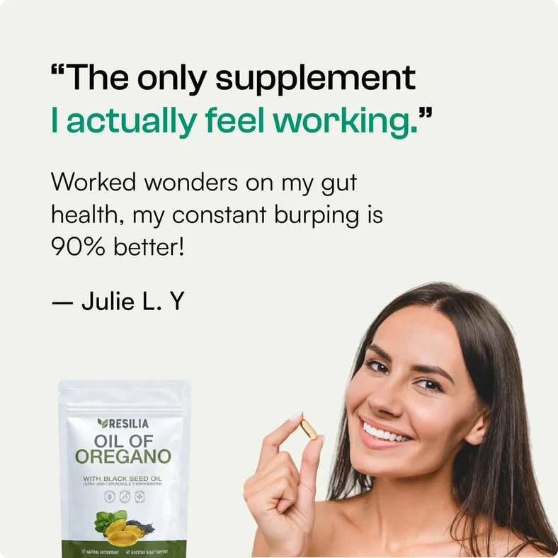 Oregano and Black Seed Oil Softgels