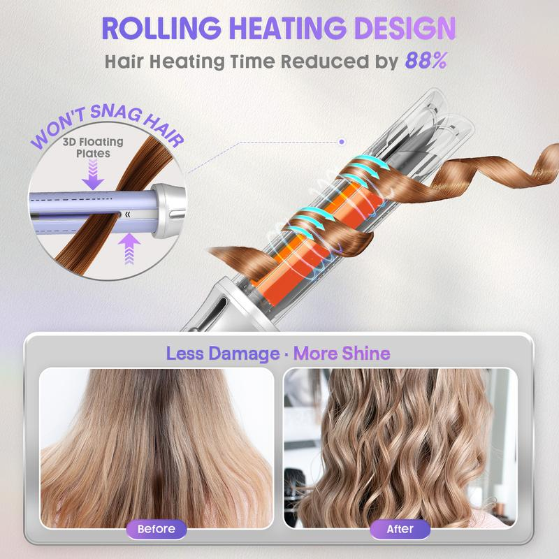 Auto-Rotating Curling Styler