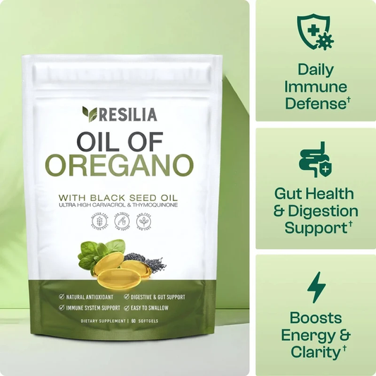 Oregano and Black Seed Oil Softgels