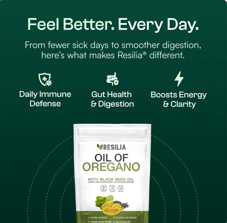 Oregano and Black Seed Oil Softgels