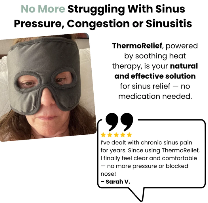 Heated Facial Compress Mask